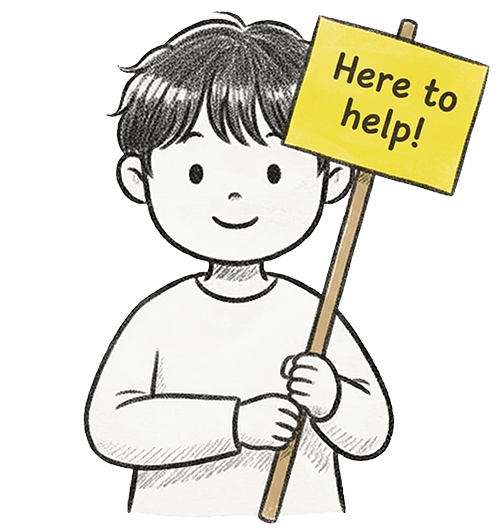 Help & FAQs illustration