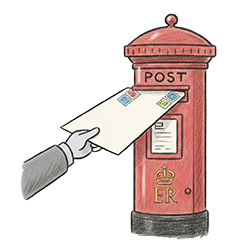 Free postage both ways