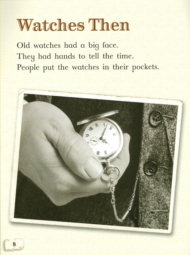 Then and Now Sample Page