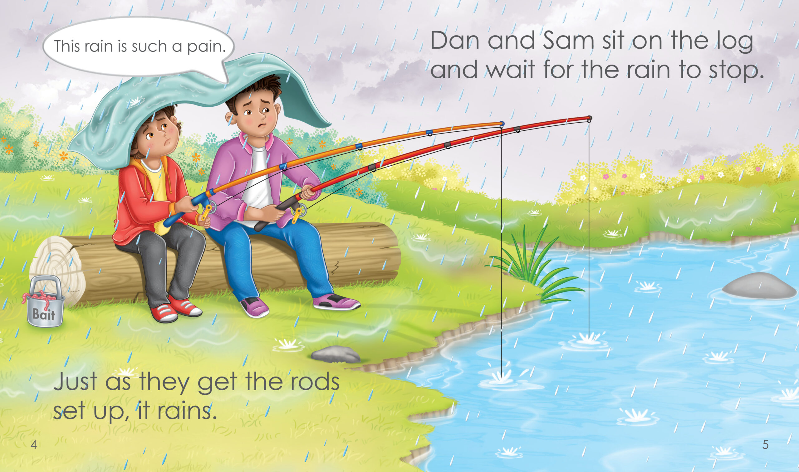 Is Rain Fun? Sample Page