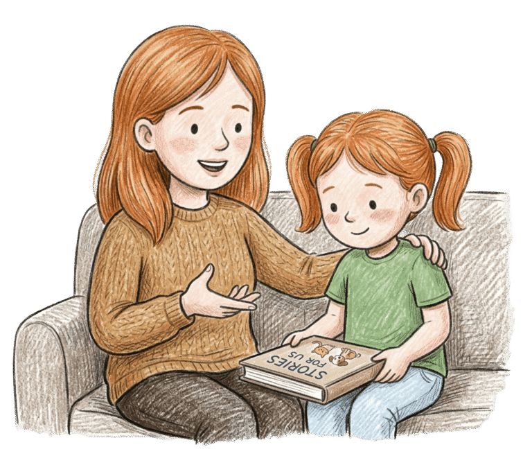 Before and after reading