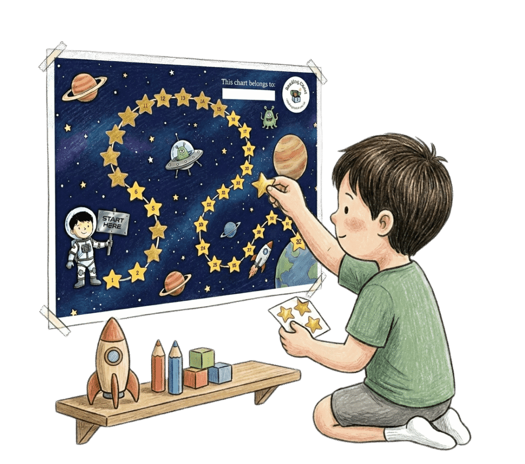 Space reading streak