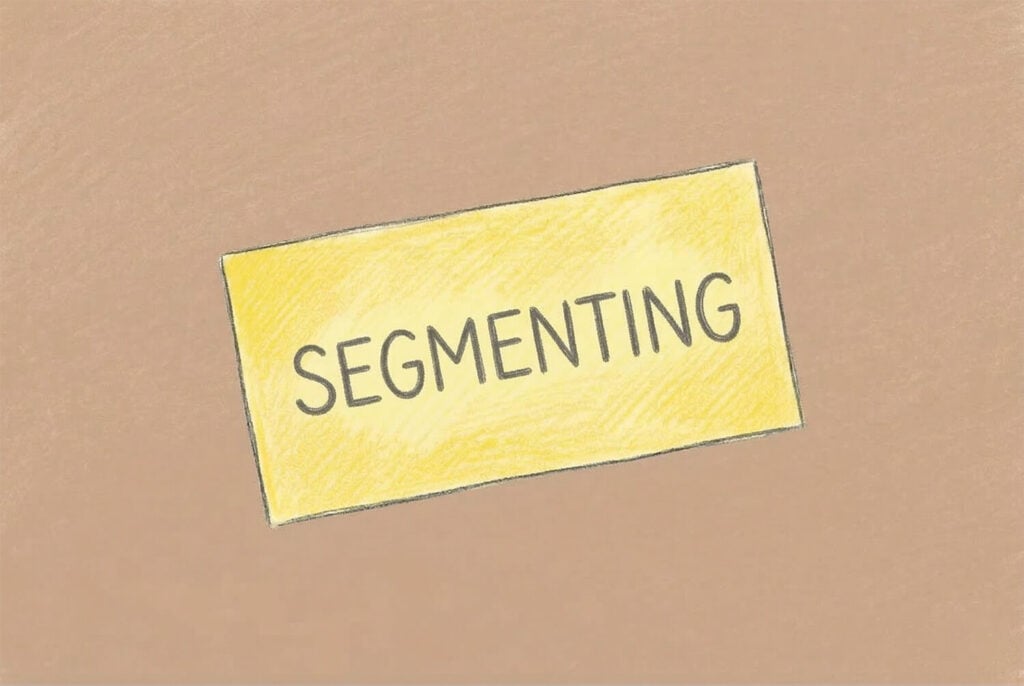 What is segmenting in phonics?