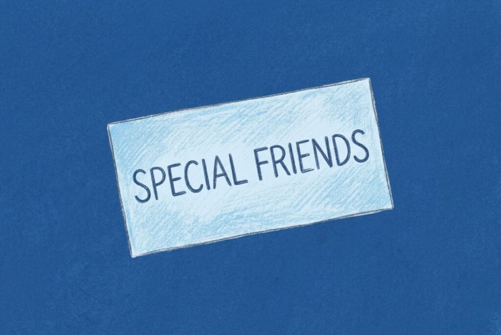 What are “special friends” in phonics?