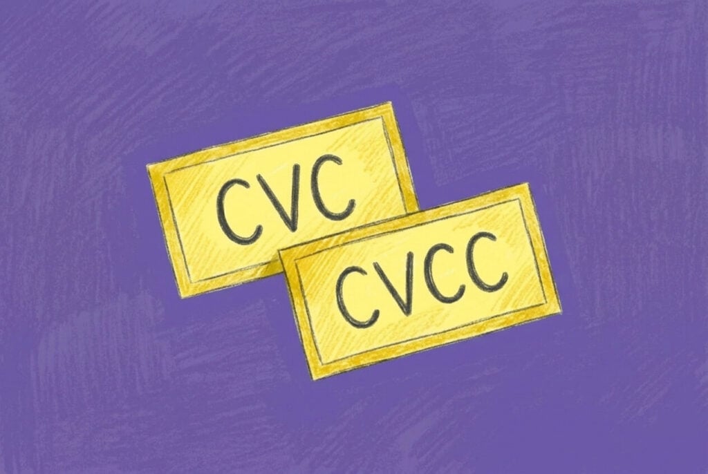 What are CVC and CVCC words? A guide for parents