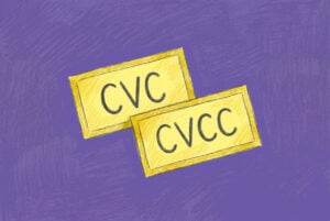 What are CVC and CVCC words? A guide for parents