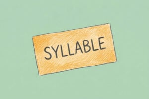 What is a syllable? A guide for parents