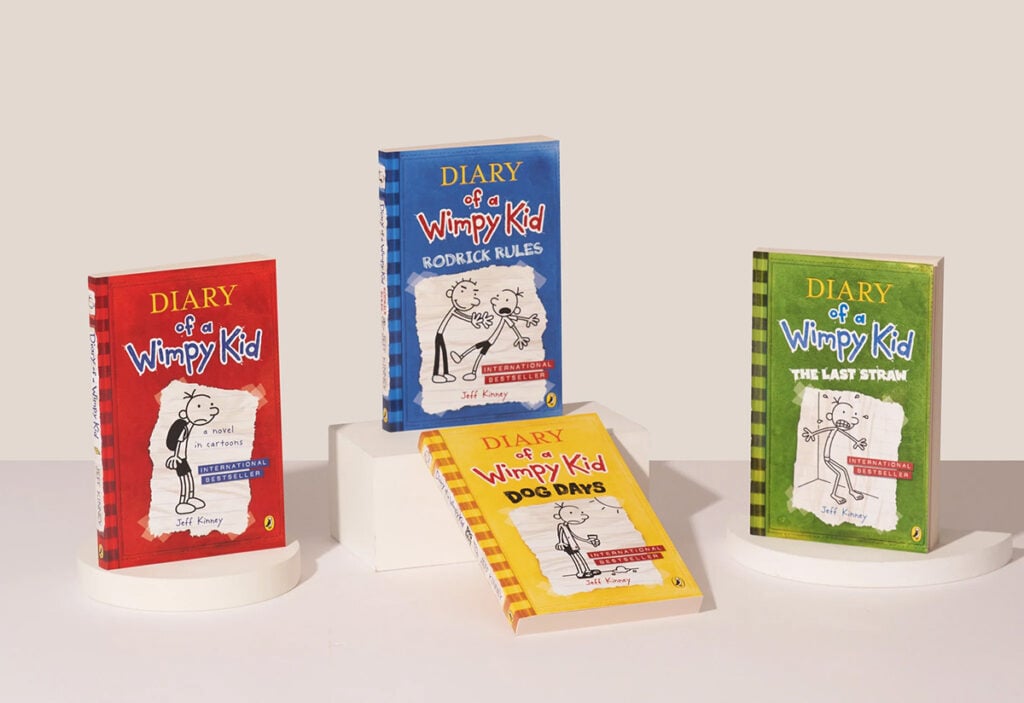 Diary of a wimpy kid books