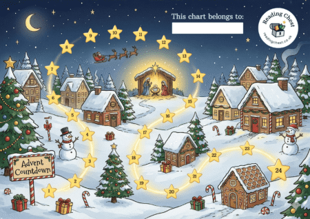 Advent Star Chart