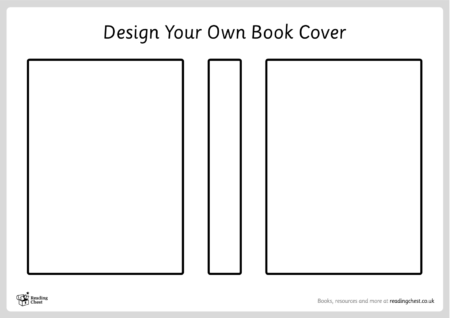 Book Jacket Template - Black & White