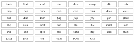 CCVC Word Cards - Detail 2