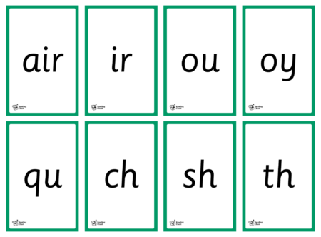 Digraph & Trigraph Flashcards - Detail 3