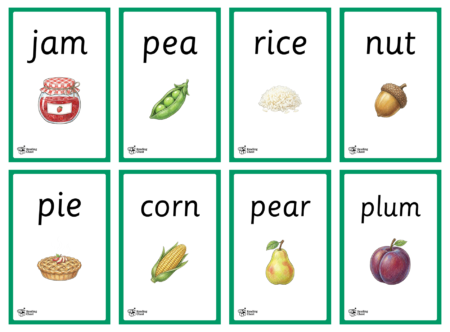 Food Phonics Flashcards - Detail 3