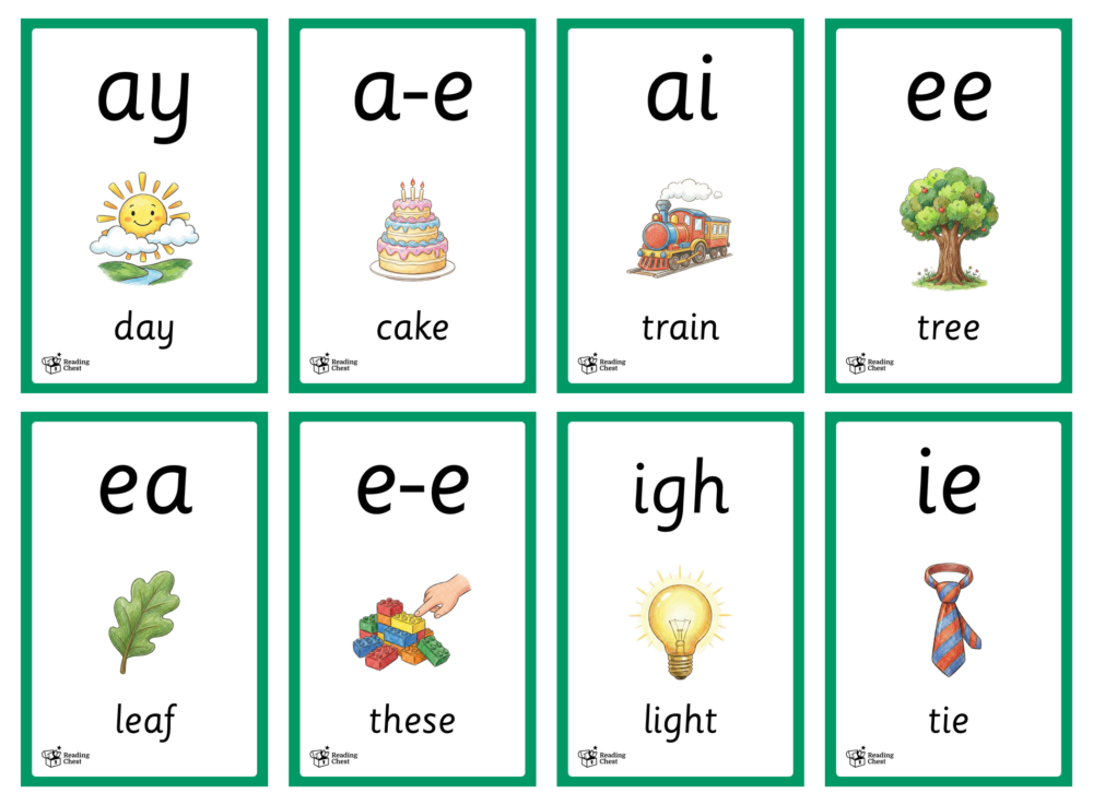 Long Vowel Sounds Flashcards