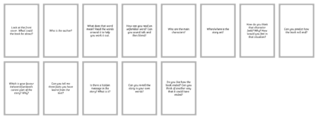 Reading Prompt Cards - Detail 2