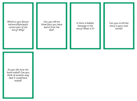 Reading Prompt Cards - Detail 3